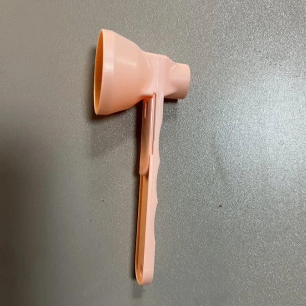Reusable Sliding Scoop Funnel