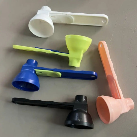 Reusable Sliding Scoop Funnel