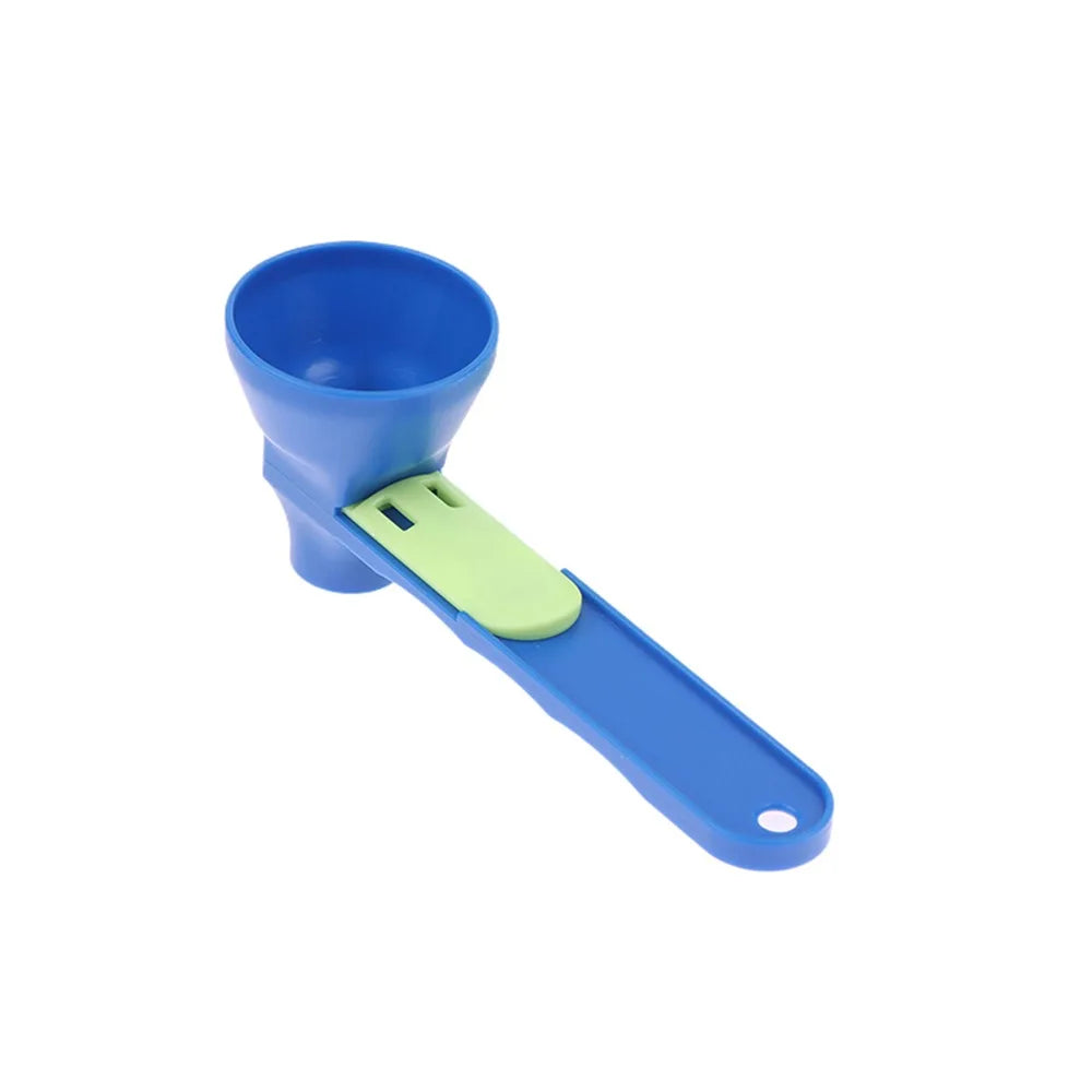 Reusable Sliding Scoop Funnel
