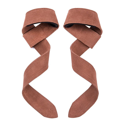 Weight Lifting Straps - Woven Microfiber Leather